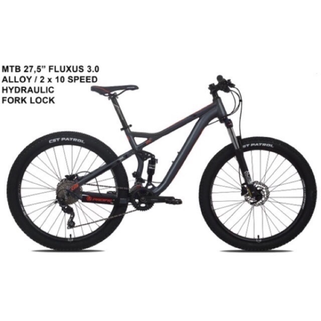 Pacific Fluxus 3.0 (27.5inch) Sepeda Gunung MTB New