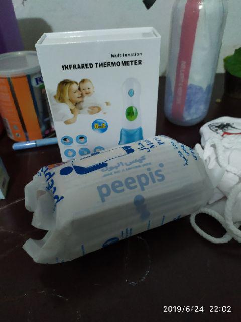 Peepis Kantong Urine Pipis Kencing Toilet Darurat Pria 5 Pcs/perlengkapan Haji Dan Umroh/urine Bag