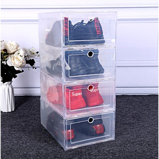 Jual Kotak Sepatu Lipat - Box Sepatu Lipat - Tempat Sepatu Transparan ...