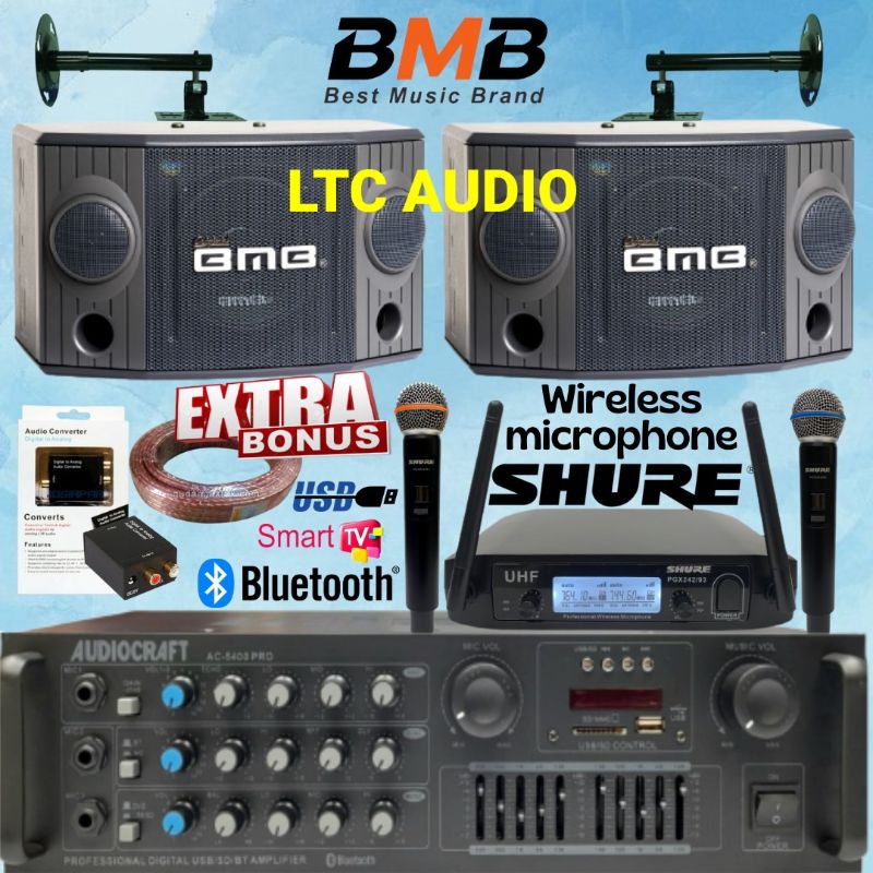 Paket Sound Karaoke BMB Set 8 Inch Original / Paket Sound System Karaoke ( BEST 2 )