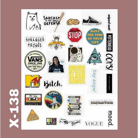 

STIKER TUMBLR X-138