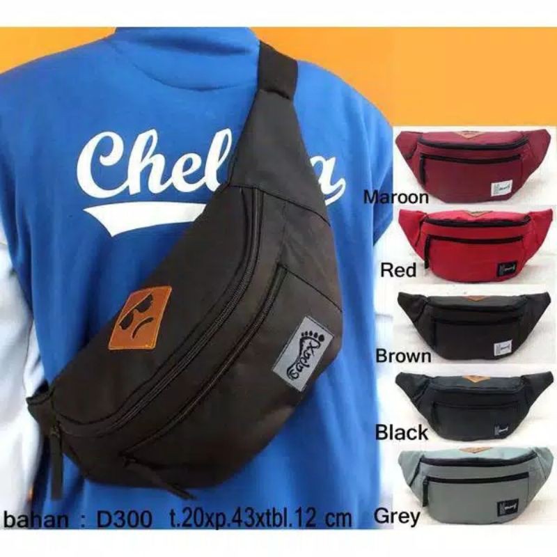 Waist Bag  Tas Selempang Tas Pinggang Oval