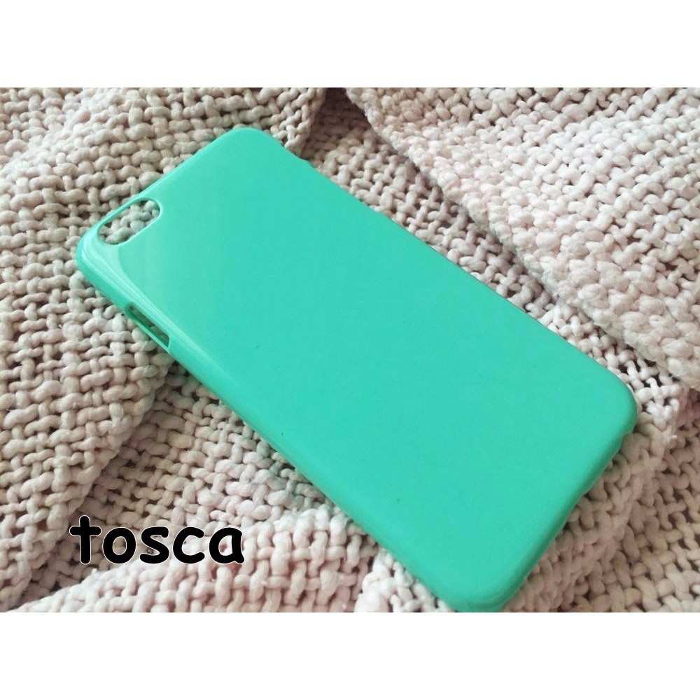 CASING HP - HARD CASE CANDY COLOR GREEN MINT PASTEL - PINK FOR IPHONE 6 6S | Terlaris
