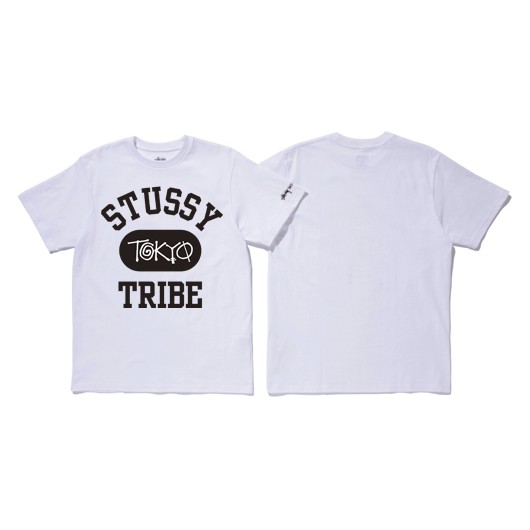 t-shirt kaos stussy tribe