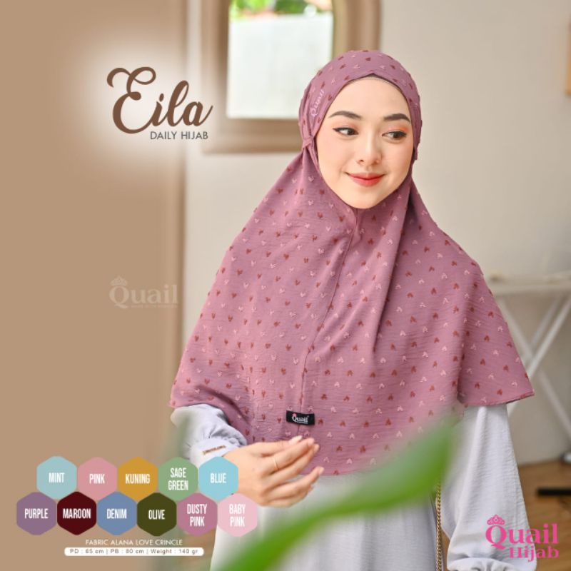 (COD) EILA QUAIL/QUAIL HIJAB/ORIGINAL QUAIL HIJAB