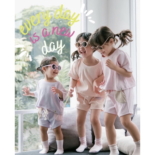 Kacamata Anak Gaya Fashion Anak Sunglasses Baby Bayi Balita  Kids Cute Anti UV Ootd Fashion Anak Laki Laki Cowok Perempuan Cewek Murah