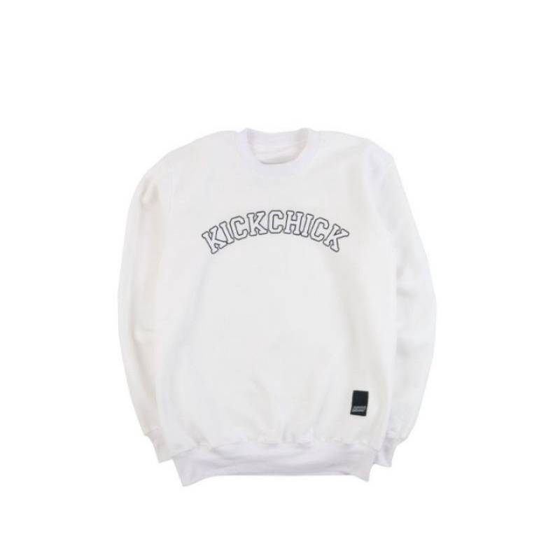 KICKCHICK SWEATER CREWNECK BOLDI WHITE