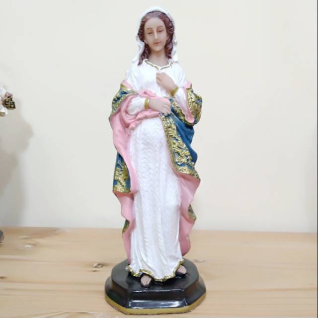 Patung Bunda Maria Mengandung 19 cm