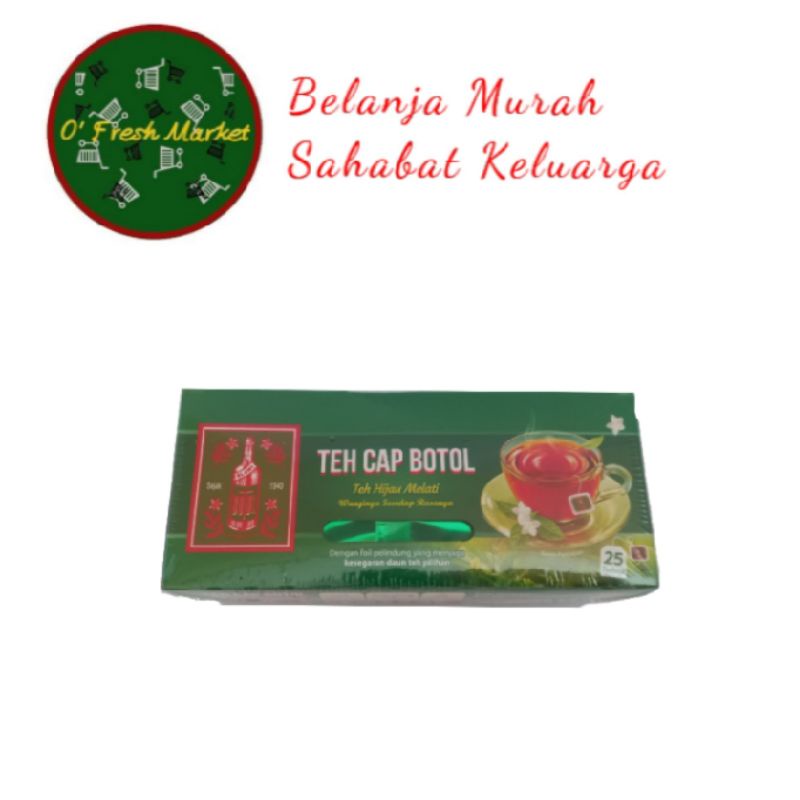 

Teh Celup Cap Botol isi 25 Bags 50 Gram || Harga Paling Murah