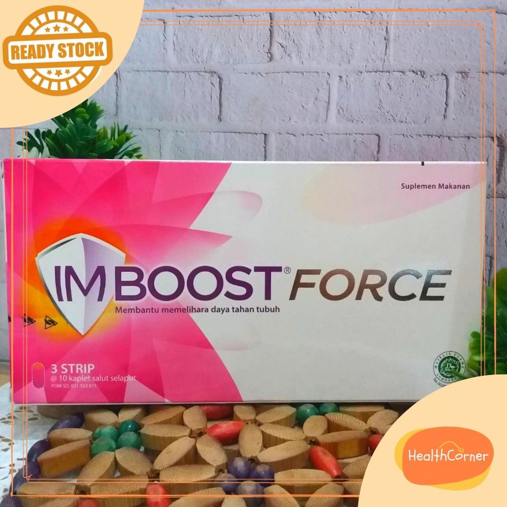 IMBOOST Tablet - Imboost Force Extra Strength Immunity Daya Tahan Tubuh 10tabs