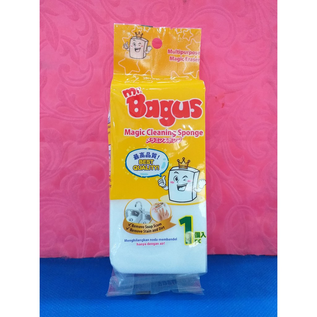 Bagus Magic Cleaning Sponge 1 pc