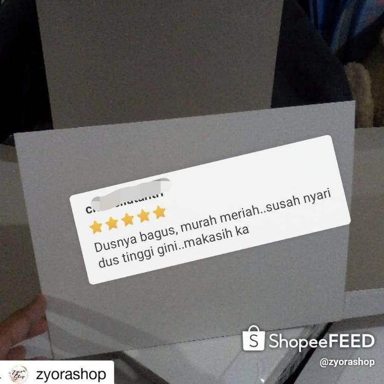 

SUPER SELLER ANEKA DUS KUE TINGGI 28x28x28 POLOS BOX KUE TINGGI