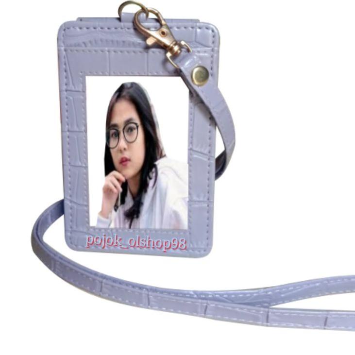 

Stok terbatas!.. Name tag lanyard+Cermin Id Card Holder