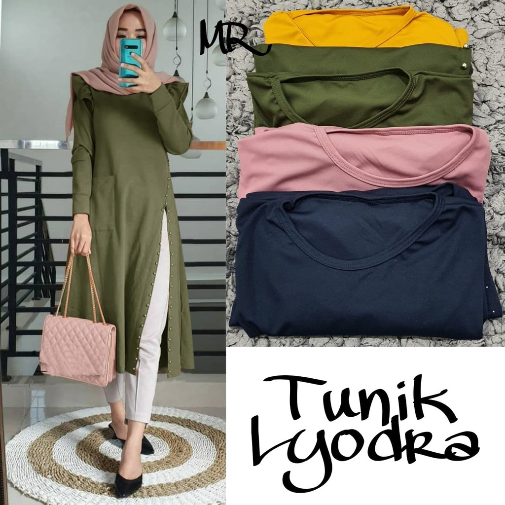 LONG TUNIK RAYON PREMIUM BUSUI/ OLEA TUNIK RAYON / NATURE LESSY TUNIK RAYON / ASKARA TUNIK RAYON