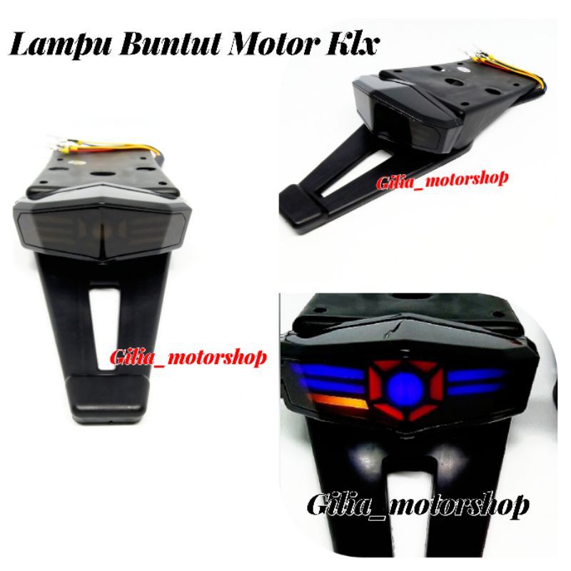 Lampu Stoplamp Buntut Spakbor Klx Plus Lampu Stop 3 in 1 Led / Lampu Buntut Klx Universal Led 3in1