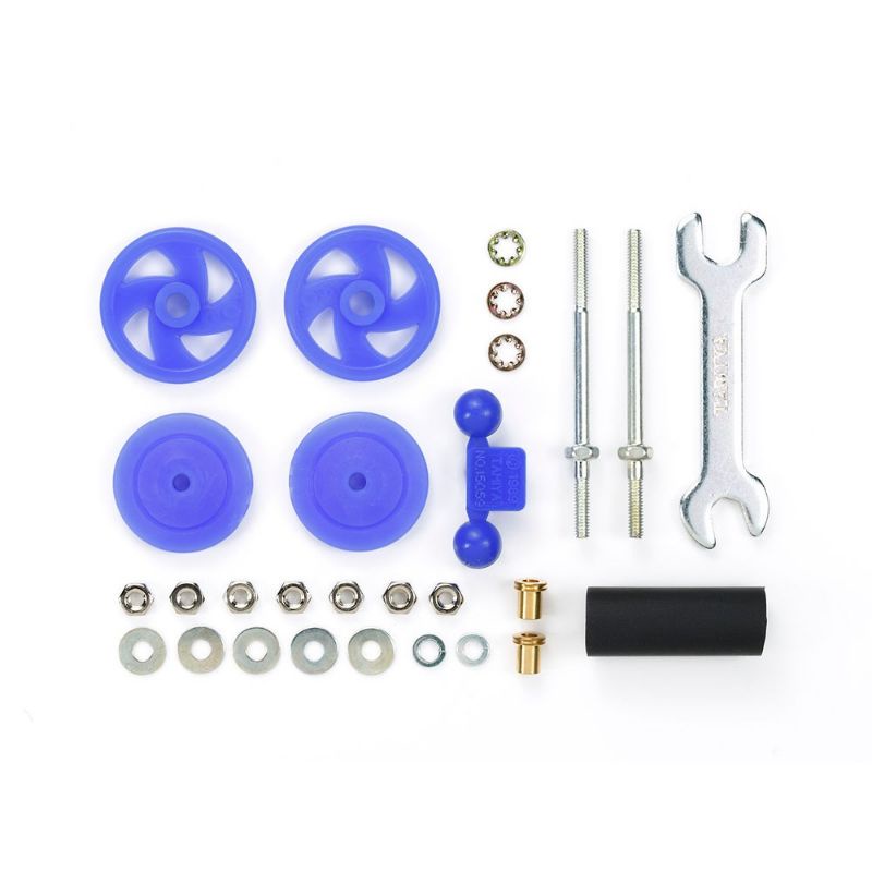 TAMIYA 95430 STABILIZER HEAD SET 17MM BLUE