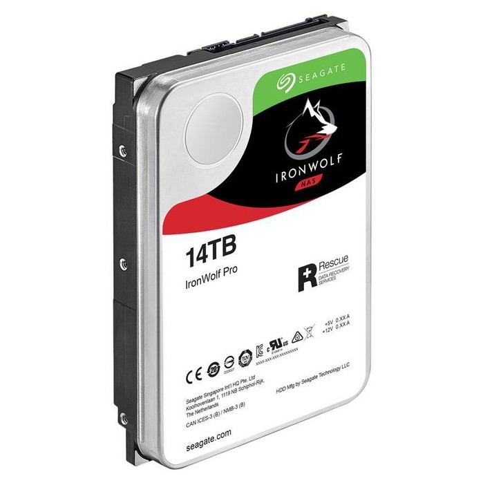 SEAGATE IronWolf Pro 14TB ST14000NE0008 3.5&quot; 7200RPM 256MB SATA HDD