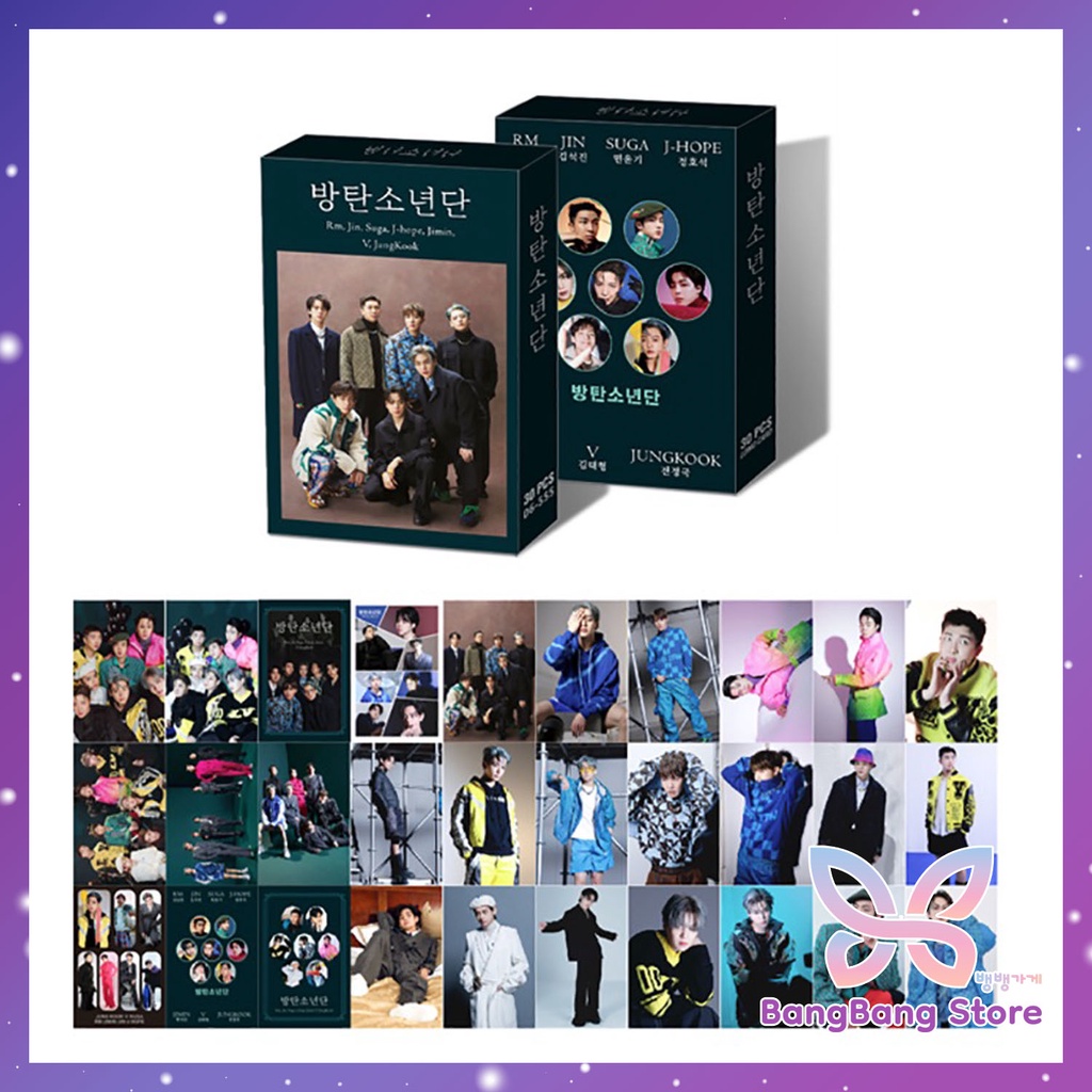 BBS BISA COD 30pcs Photo Card <b>BTS</b> Vogue Chakho Enhypen Answer Aespa TXT Mon...