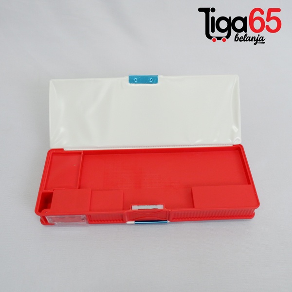 365 PENCIL CASE #40797 Tempat Pensil / Pouch Penyimpanan Besar / Pencil Case Magnet