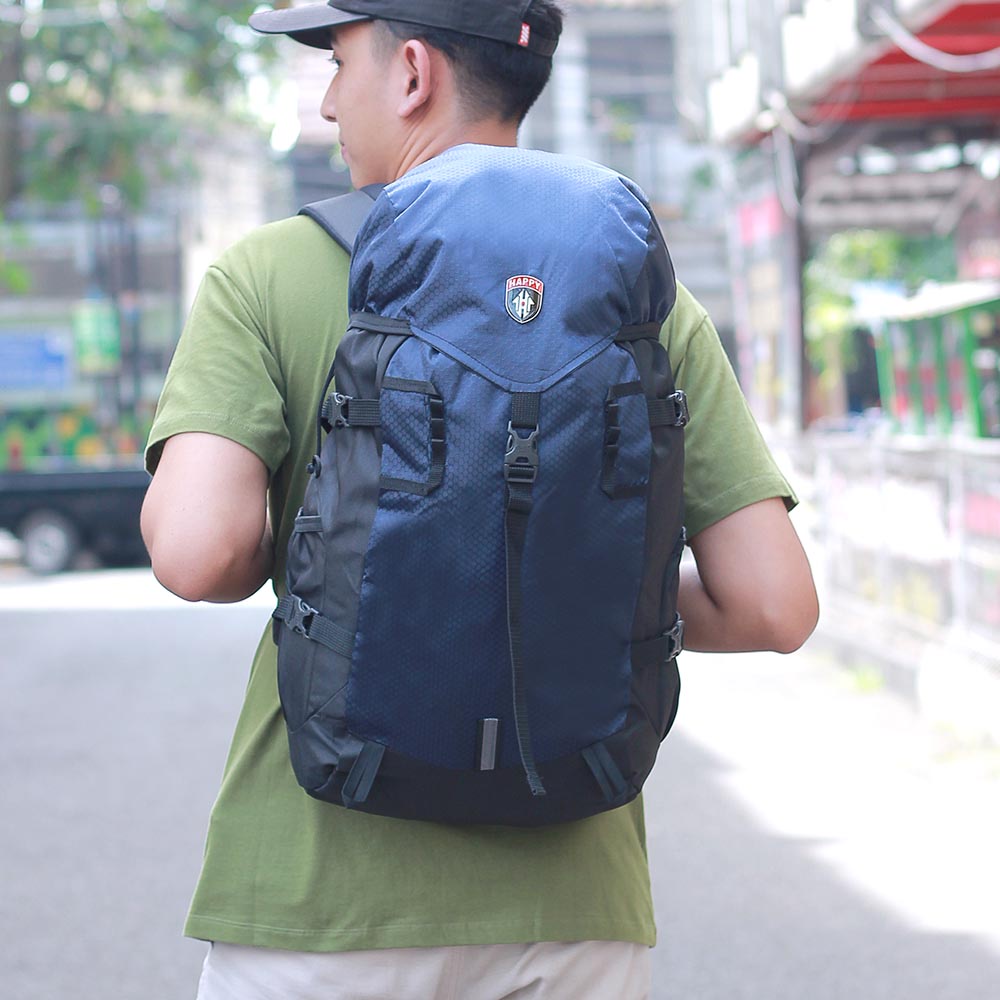 Tas Gunung Semi Carrier 40 Liter Tas Ransel Outdoor Pria 40L Backpack Hiking Camping Travel Bag 183