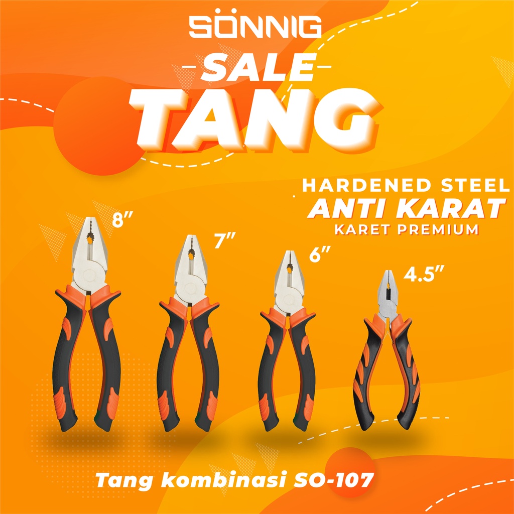 TANG KOMBINASI SHIGEN PEGANGAN KARET PREMIUM