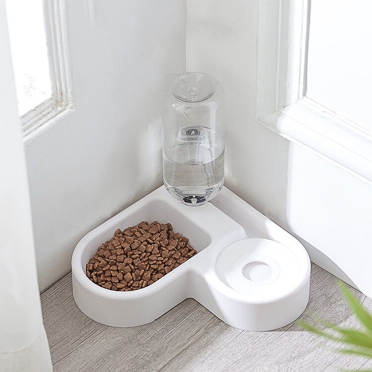 MierrPet Tempat Makan Kucing / Anjing Otomatis Pet Water Dispenser - White / Tempat Makan Kucing / Tempat Makan Anjing / Dispenser Kucing / Dispenser Makanan Kucing / Mangkuk Kucing