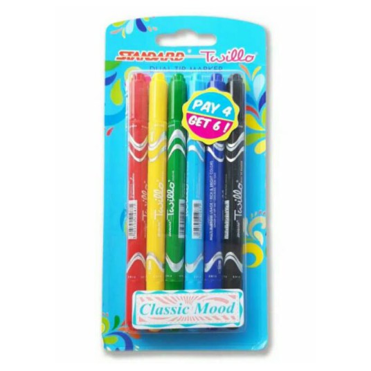 

Standard Twillo Classic Mood (6) Blister TWLCM