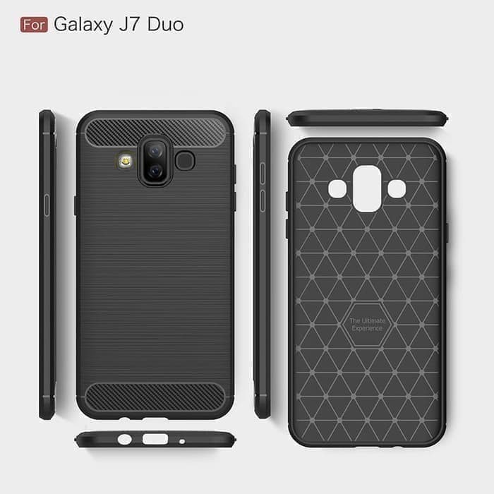 SOFTCASE SAMSUNG J7 DUO - SLIM FIT CARBON SAMSUNG J7 DUO J720