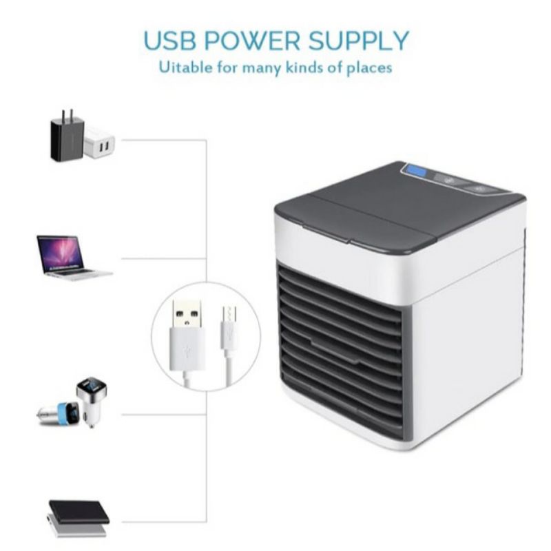 AC Mini Portable USB Arctic Air Ultra 2x Cooling Power - AC Mini