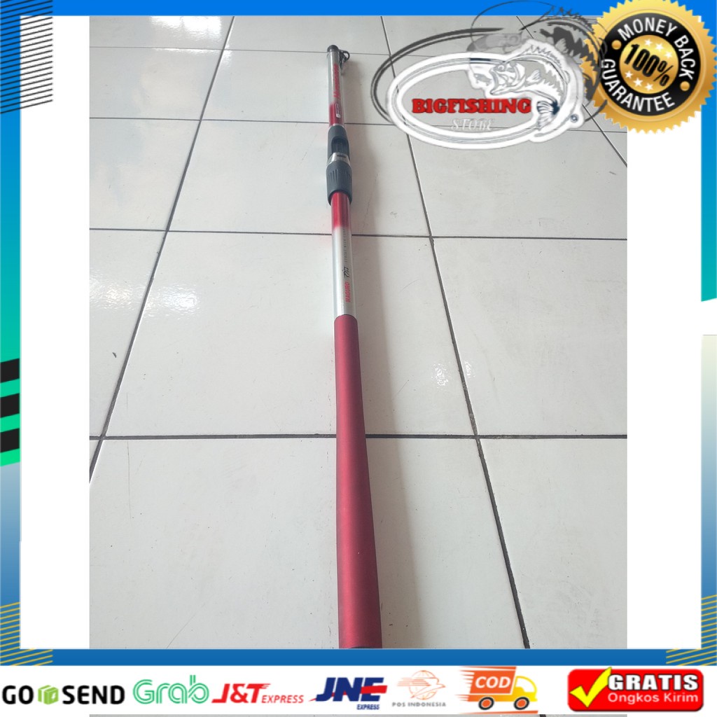 Joran Pancing Laut. Joran Surf Merk Maguro Huricane 360 Carbon