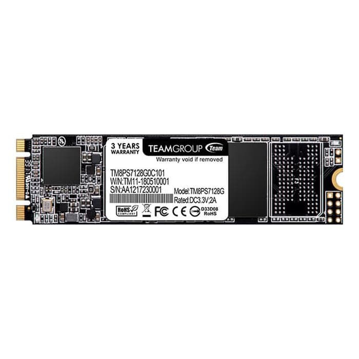 Team M2 SSD 2280 MS30 SATA 128/256/512GB