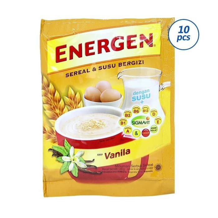

Energen Vanilla Sereal 10Pcs