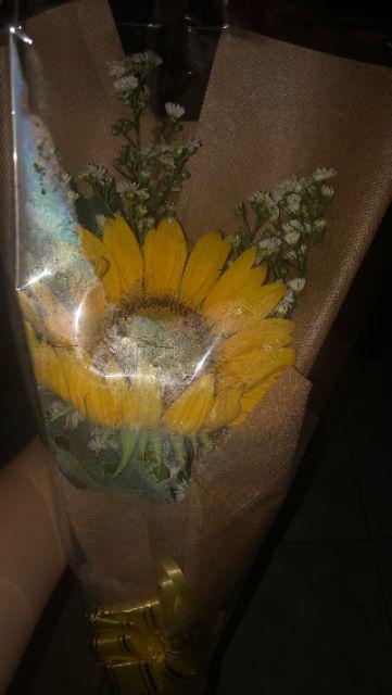  Bunga matahari asli  bunga  segar buket bunga  handbouquet 