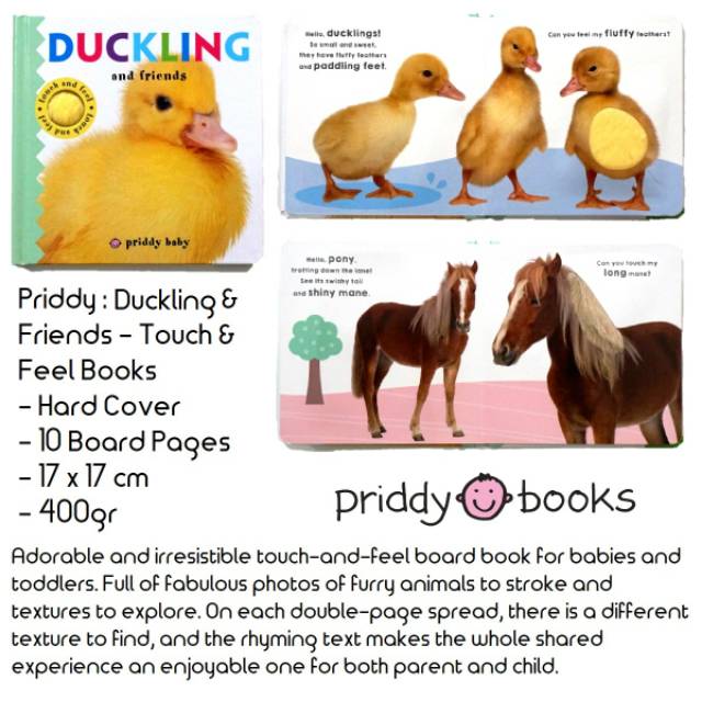 Priddy: touch and feel books