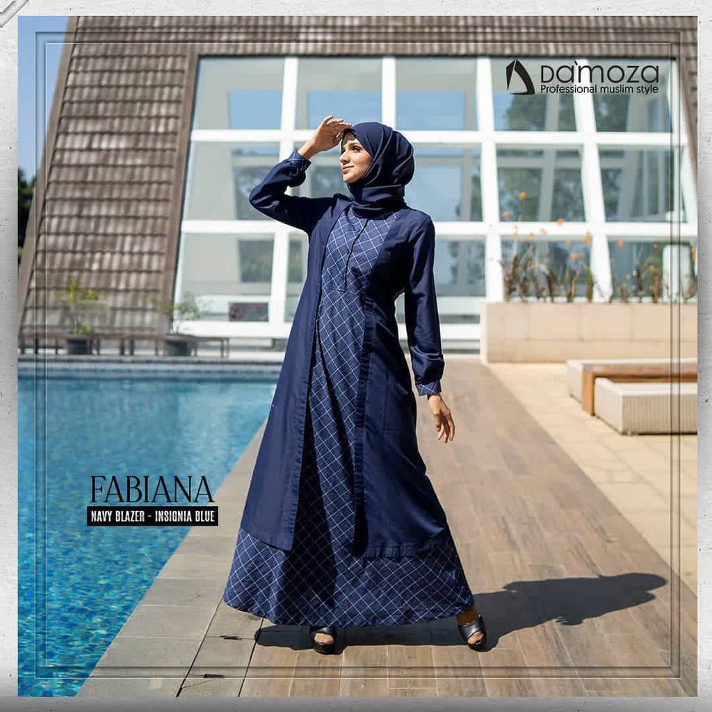 GAMIS CANTIK MODERN TERBARU//FABIANA//DAMOZA