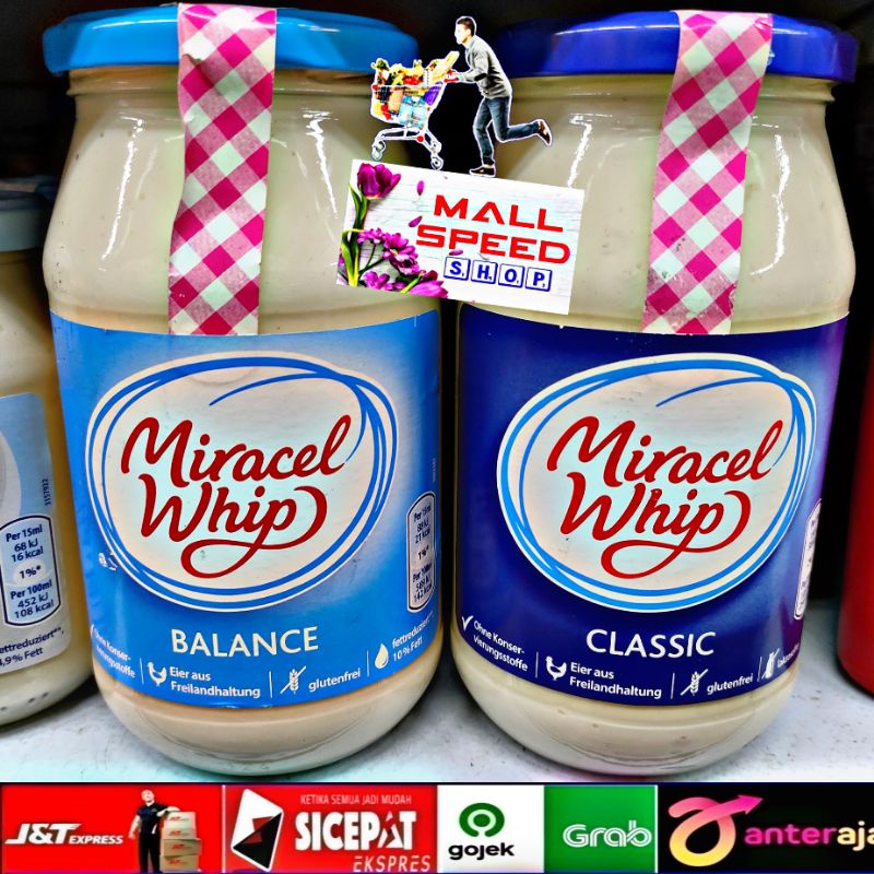 

miracel whip balance/classic mayones 500ml