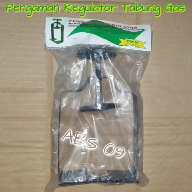 Pengaman pengunci Regulator tabung kompor gas