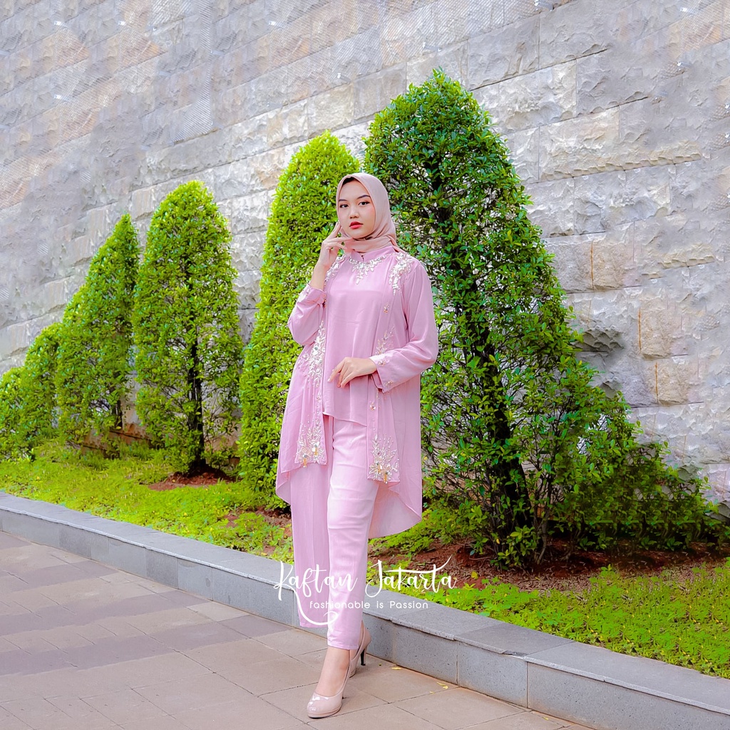 Kaftan One Set Celana - Kaftan Wanita One Set By Kaftan Jakarta