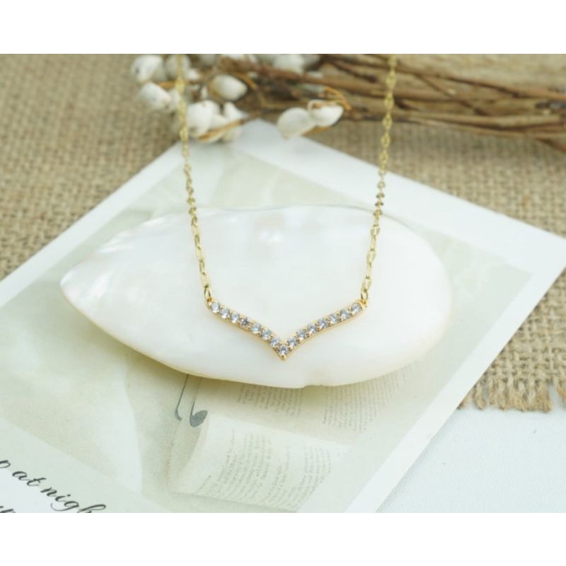 kalung emas muda kadar rendah berat 3 gram