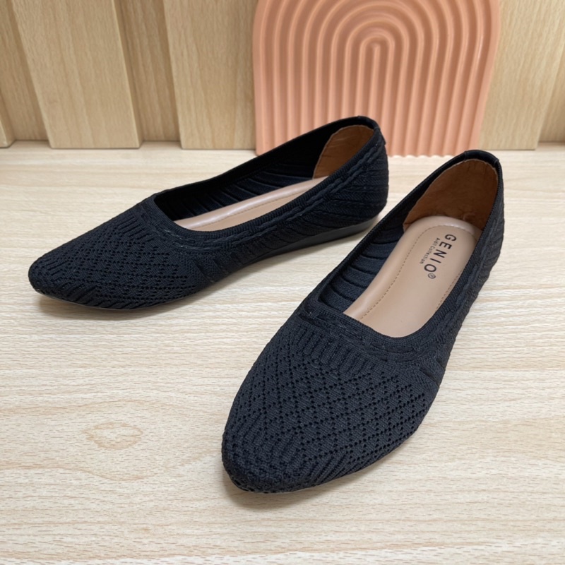 Sepatu Flat Shoes Wanita , Sepatu Wanita Genio