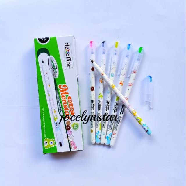 

{ dapet 3 pulpen }Bolpen monstar dari flexoffice