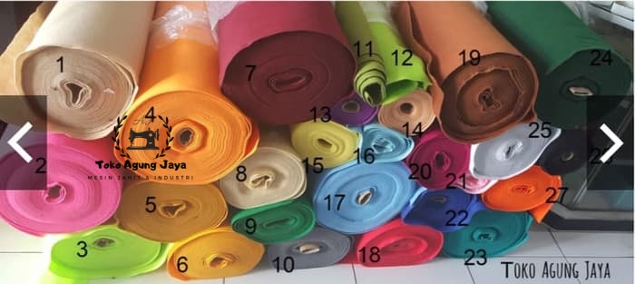 Kain Flanel / Kain Felt (Meter)