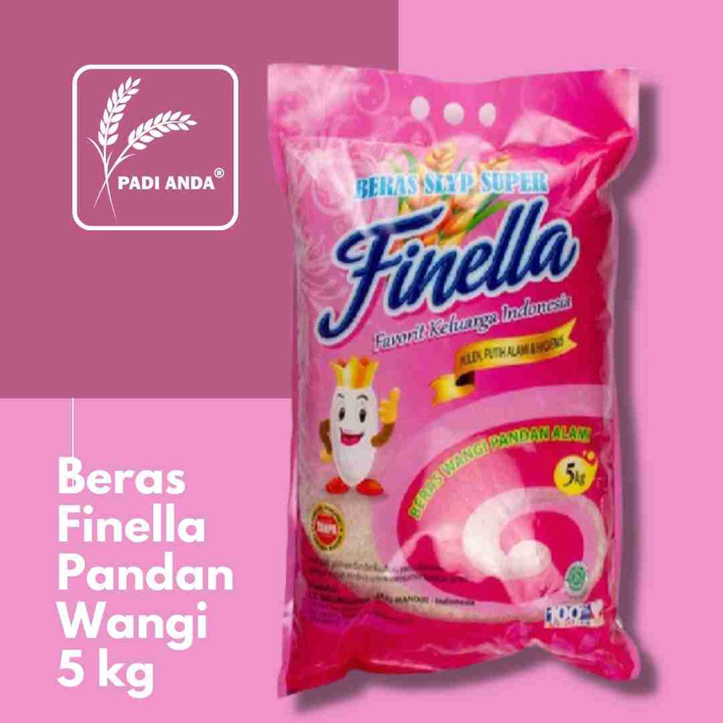 

Beras Finella Pandan Wangi 5 Kg