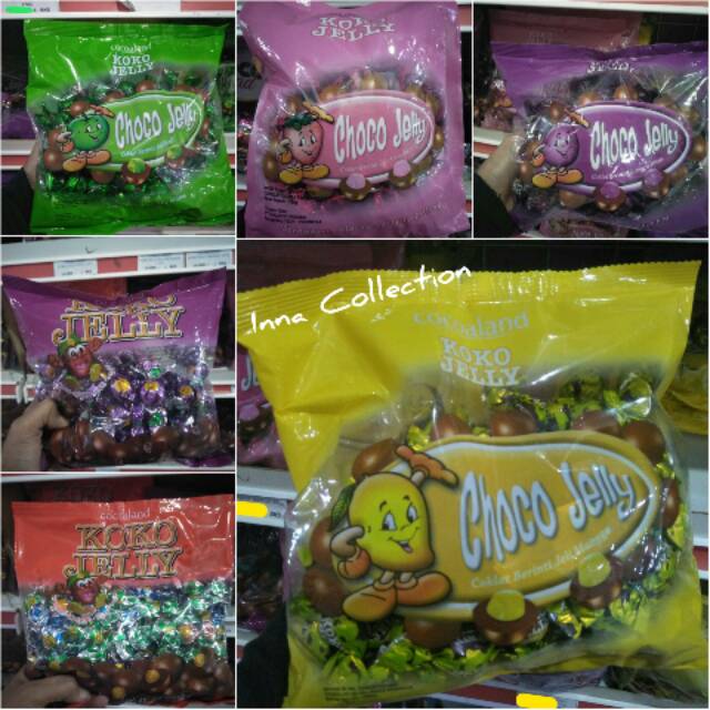 

KOKO JELLY Coklat Isi Jelly 380gr Aneka Rasa