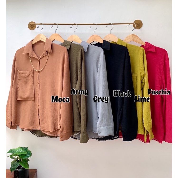 SAZUKA TOP BLOUSE AIRFLOW SAKU SATU