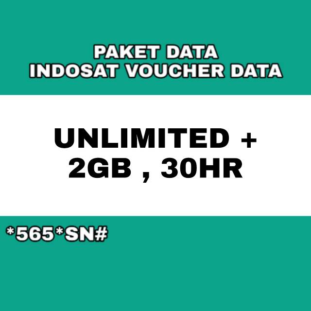 indosat voucher data unlimited 2gb sebulan paket internet unlimited indosat data