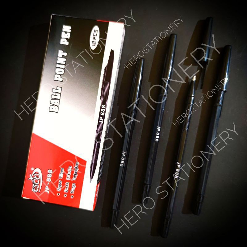 

Pena ballpoint pen esco jip one JP-888 . 12 unit