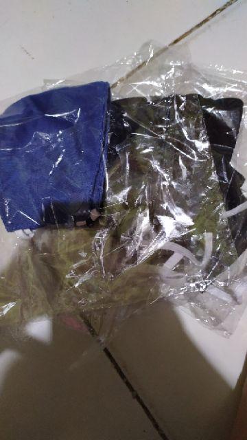 Masker Kain 3 Lapis Selip Tissue Filter Jadi 4 Lapis 4ply Face Mask Katun Anti Debu Cotton Mask