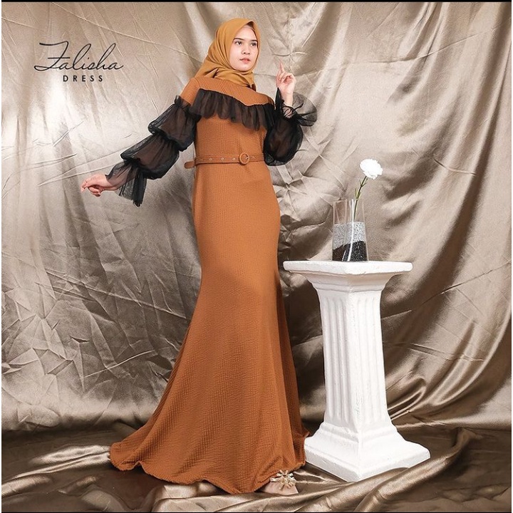 Falisha Dress Free Belt Original Fit LD 106 by MK