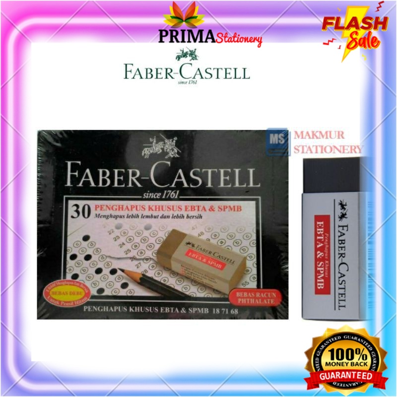 

Penghapus Faber Castell Warna Abu original 100%